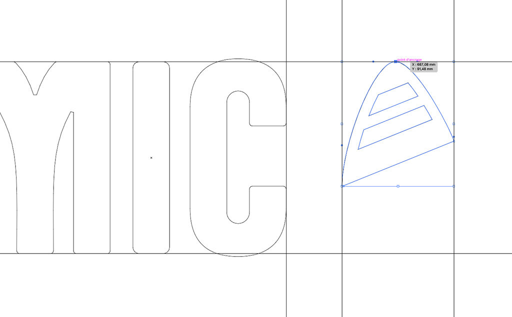Refont du logotype pour les skis Dynamic