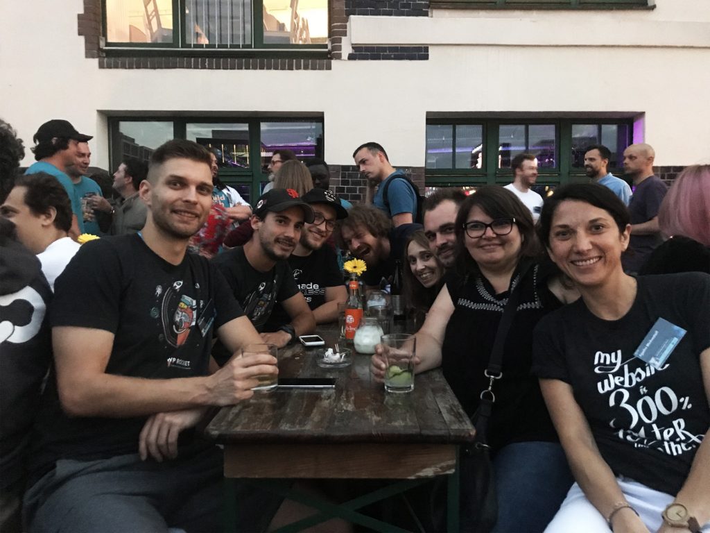 Soirée organisée par WP Engine avec les copains de WP Rocket et Whodunit