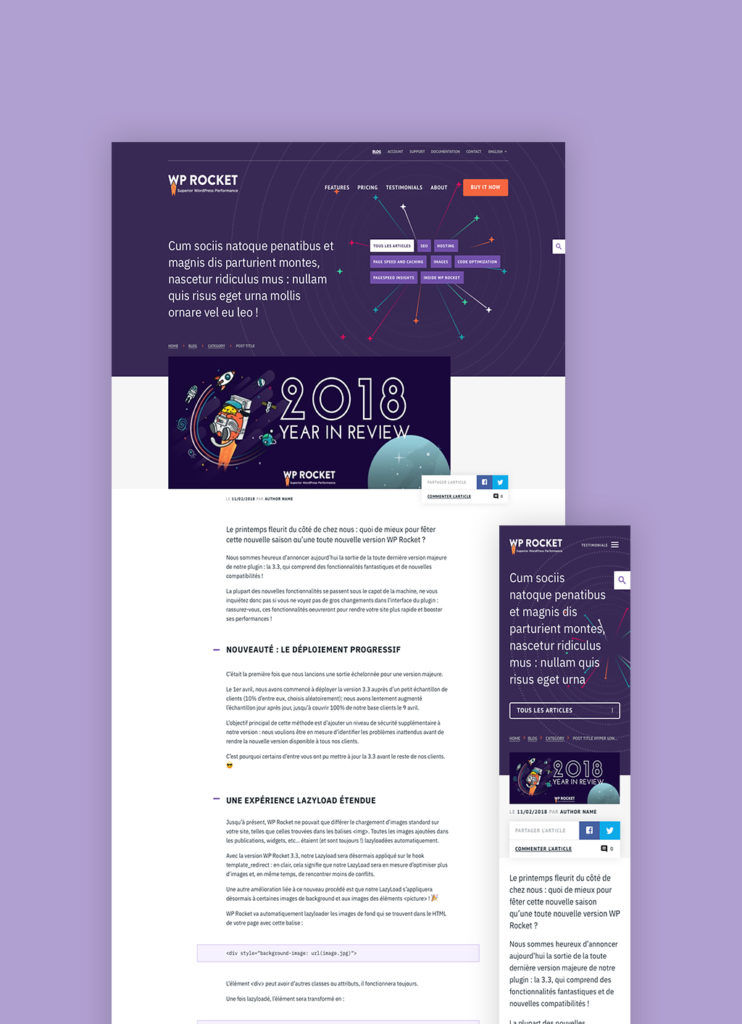 Wp Rocket Refonte Blog Gutenberg 2