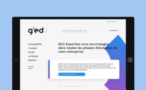 On a mis des couleurs sur la comptabilité avec le site web de GED Expertise !