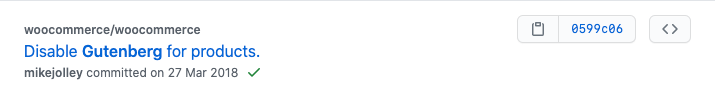 Github.com Woocommerce Woocommerce Search Q=gutenberg&type=commits (1)